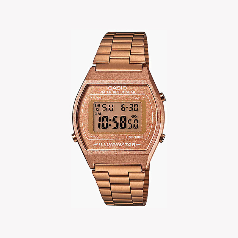 Casio Unisex Rose Gold Watch, Resin/Stainless Steel | B640wc-5adf by i-watch