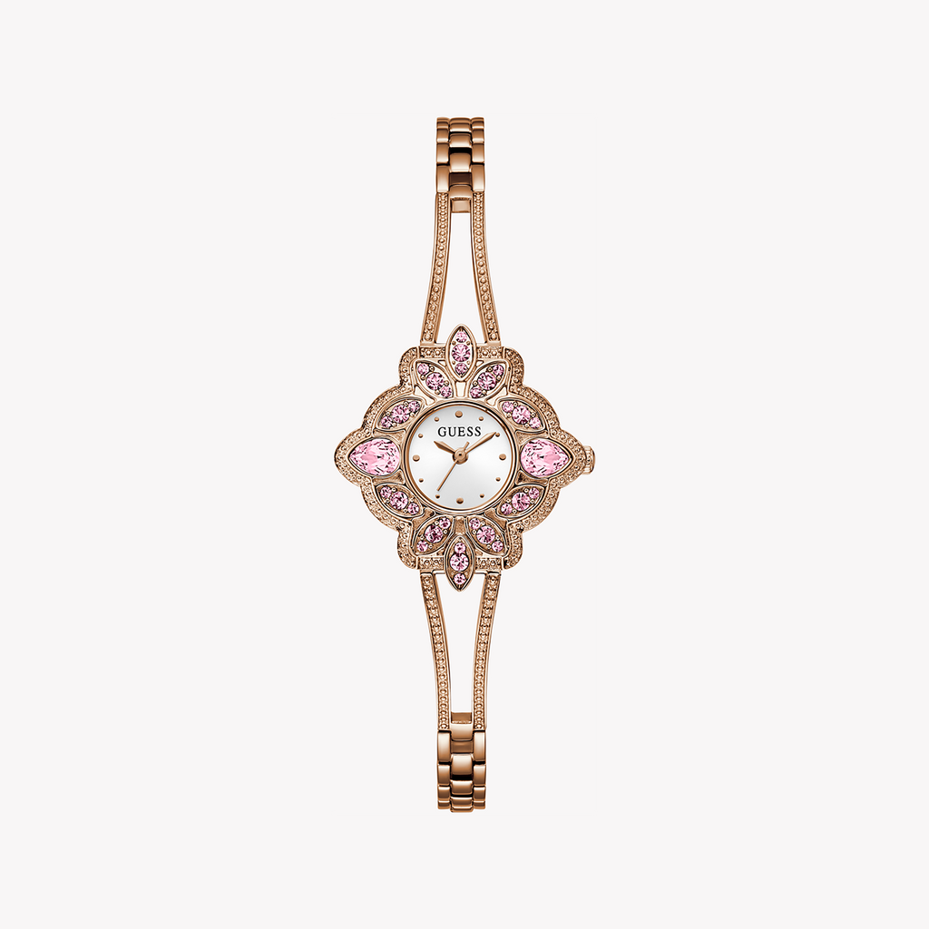 GUESS GW0681L3 ROSE GOLD SOPHISTICATION - ELEGANT & ECO-FRIENDLY TIMEPIECE for Women