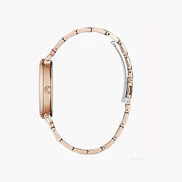 Guess Women's Rose Gold Watch, White Dial | Gw0242l3 by i-watch