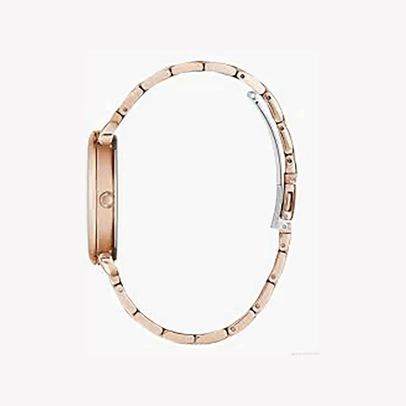 Guess Women's Rose Gold Watch, White Dial | Gw0242l3 by i-watch