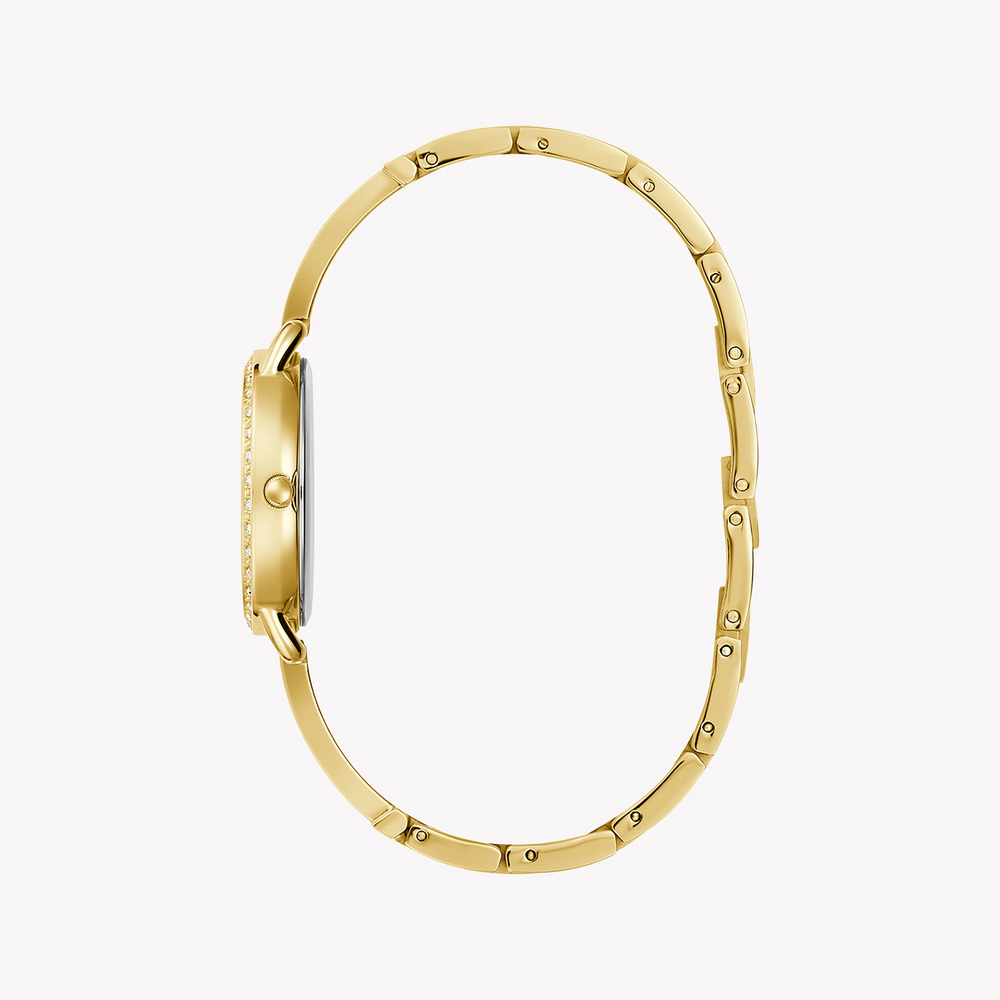 Guess Women's Gold Stainless Steel Watch, White Dial | Gw0856l1 by i-watch