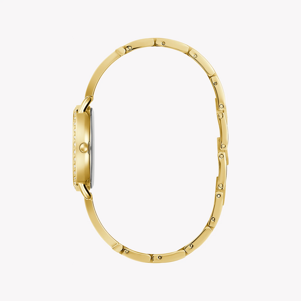 Guess Women's Gold Stainless Steel Watch, White Dial | Gw0856l1 by i-watch