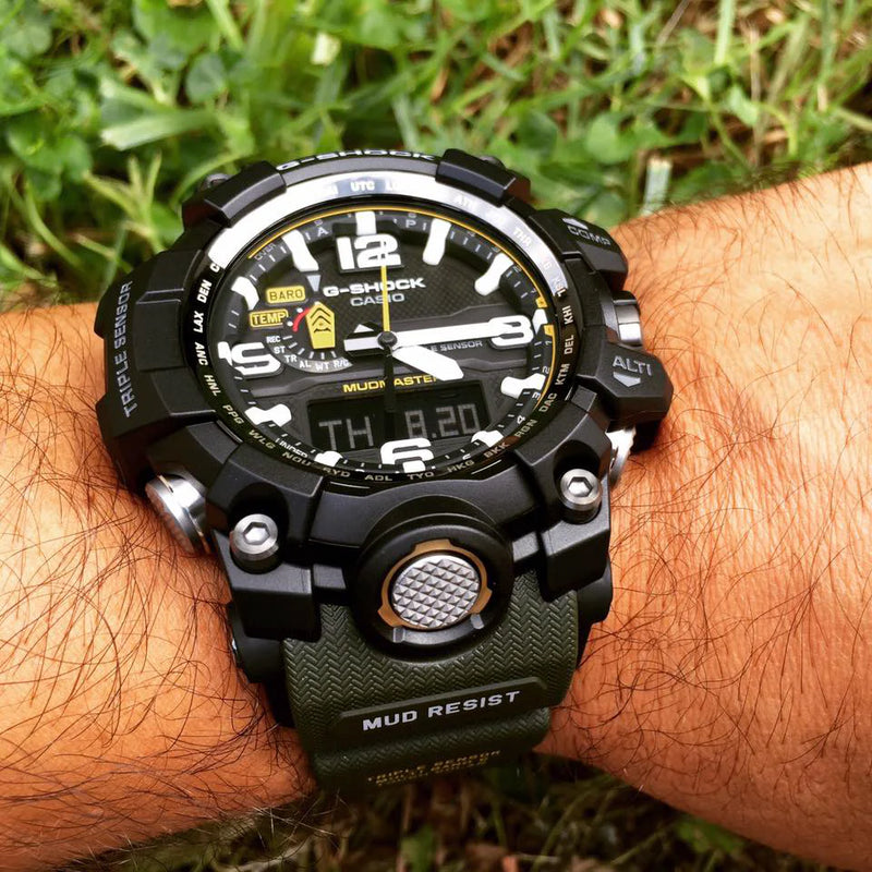 G-Shock Gwg-1000-1a3dr Mudmaster - Rugged Elegance For The Adventurous Man by i-watch