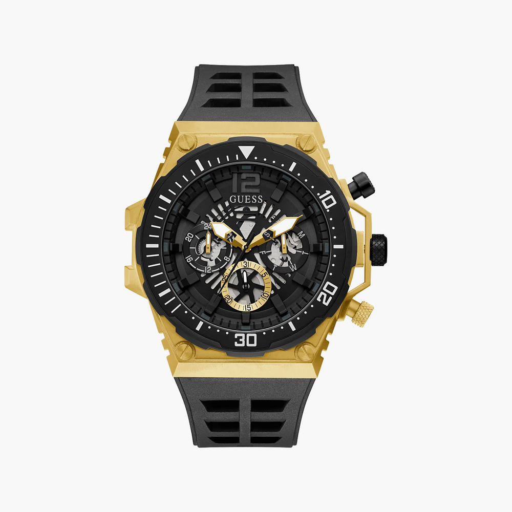 Guess Watches Men's Gold Watch, Multicolor Dial | Gw0325g1 by i-watch