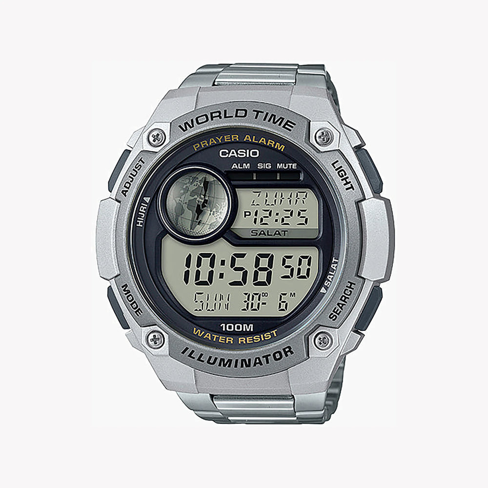 Casio Cpa-100d-1avdf - Elegant Adventurer Men's Watch With Stainless Steel Design by i-watch