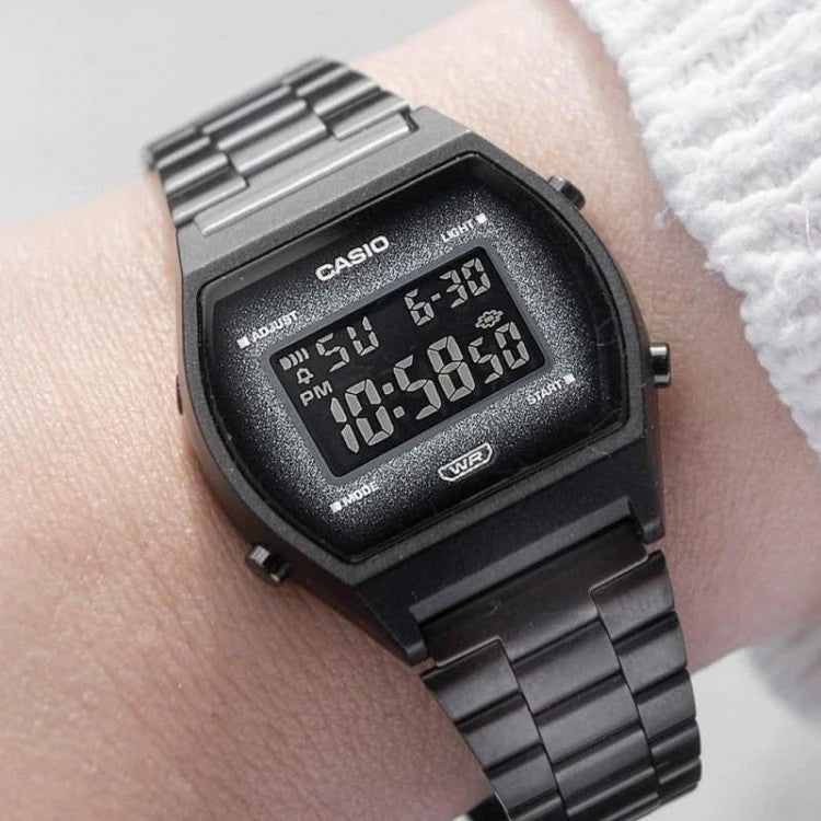 B-640wbg-1b Unisex Metal Watch, Stylish Data Functions | B-640wbg-1b by i-watch