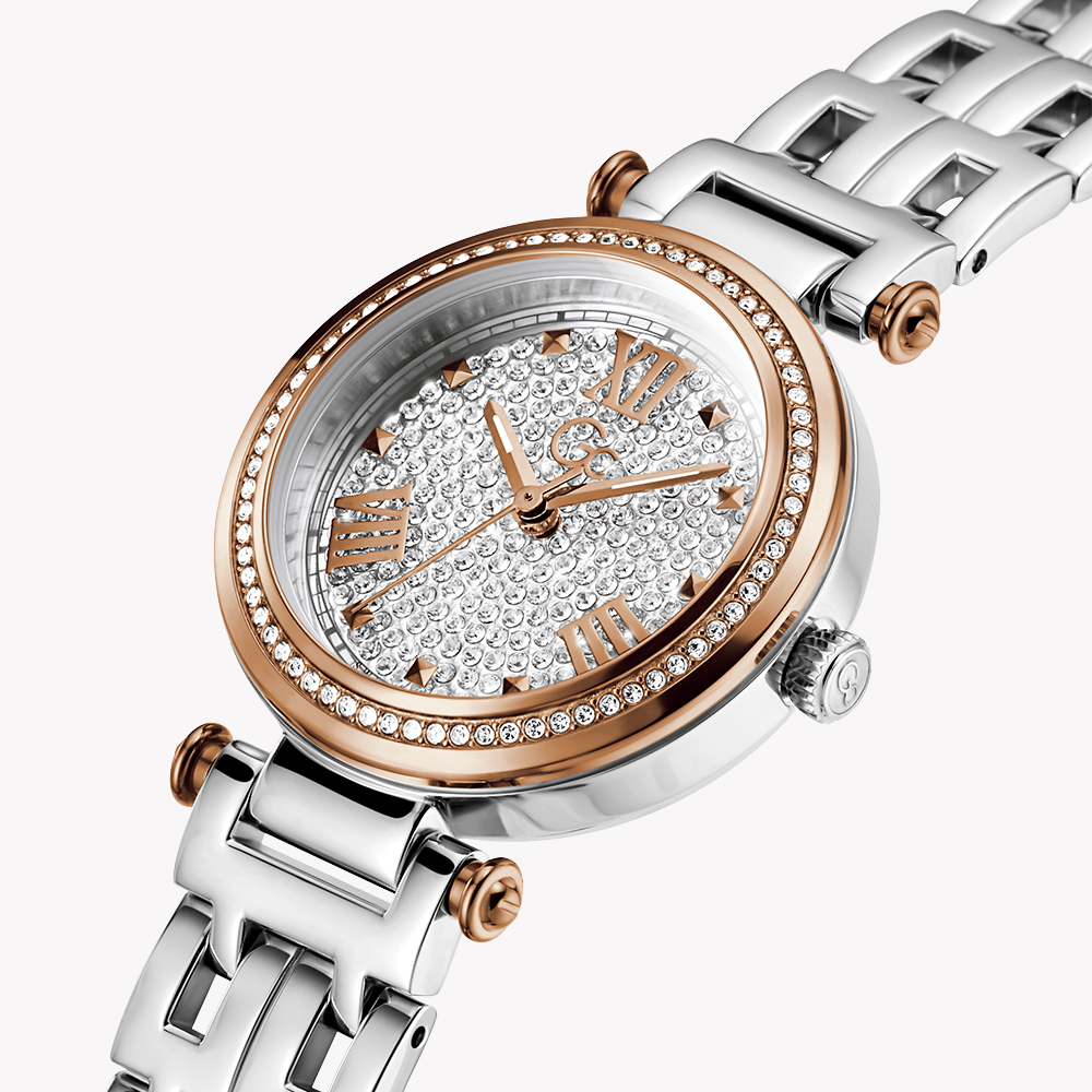 GUESS COLLECTION Y47004L1MF - ELEGANT ROSE GOLD STUNNER FOR THE MODERN WOMAN-i-Watch-4