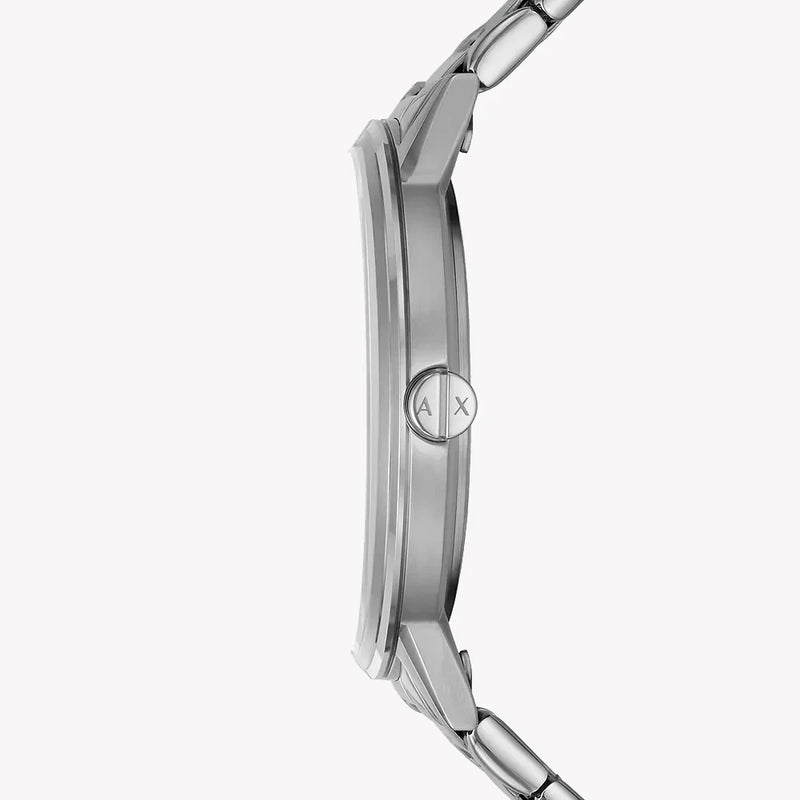 A|X Armani Exchange Men's Silver Watch, White Dial | Ax7138set by i-watch