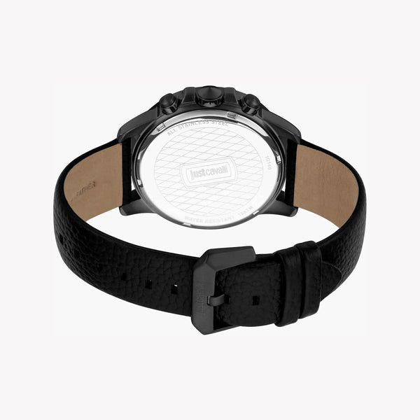 Just Cavalli Men's Black Watch, Stainless Steel Case | Jc1g140l0035