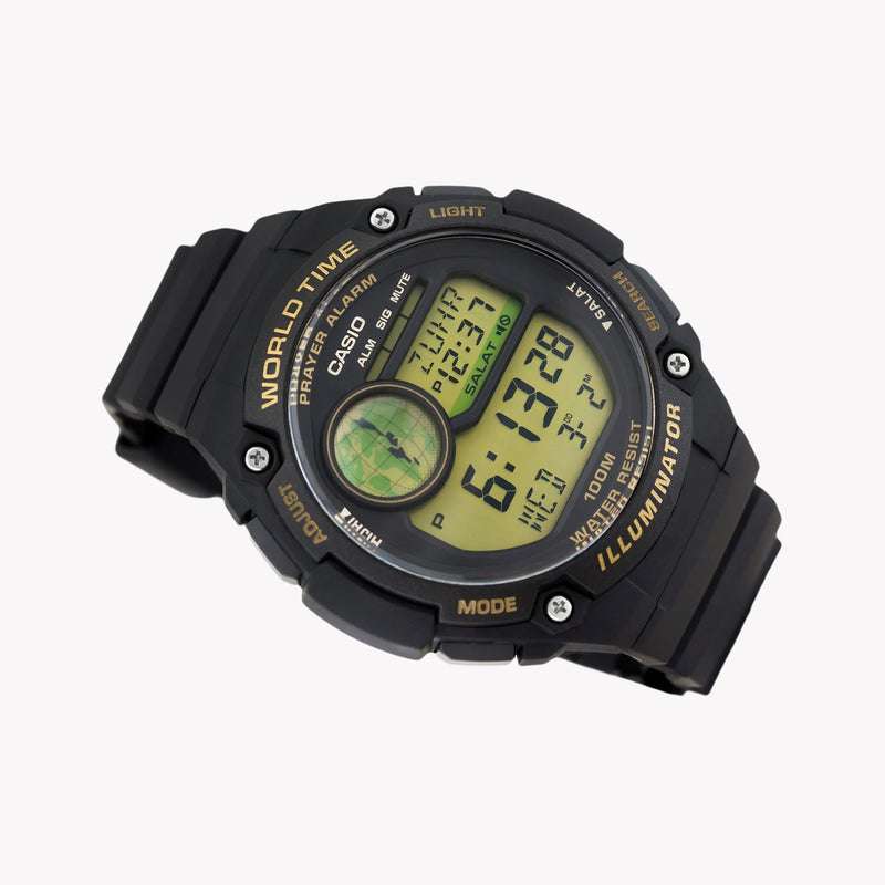 Casio Cpa-100-9avdf Sporty Functionality - Rugged Adventurer Men's Watch With Black Resin BAnd and Precise Digital Display by i-watch