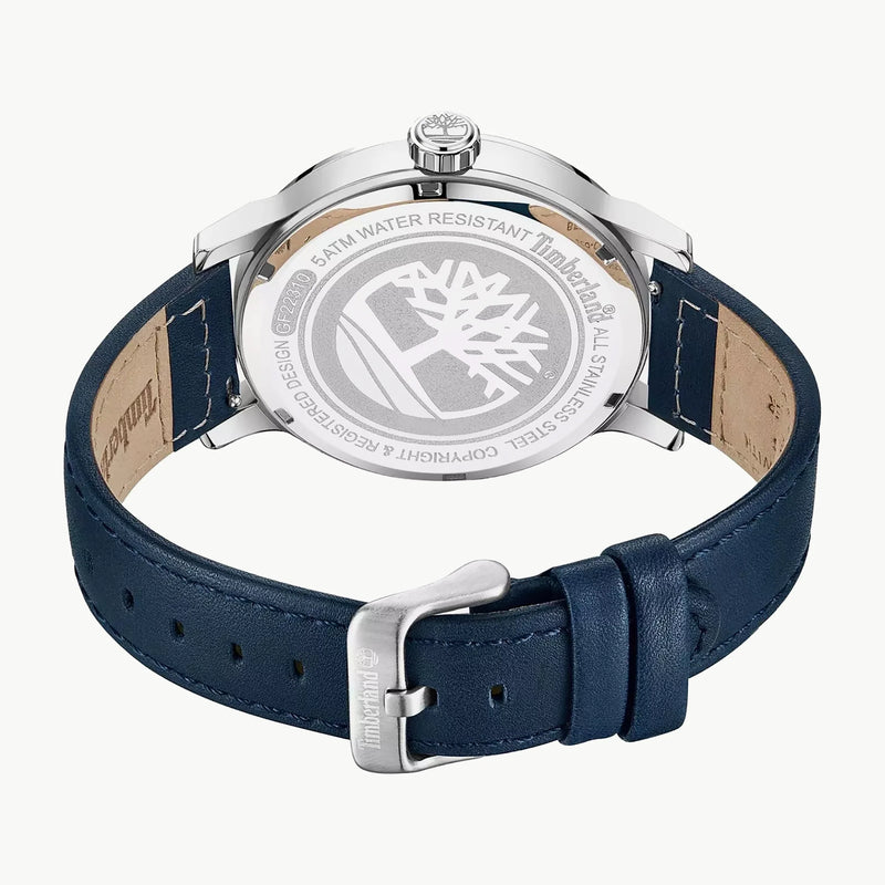 Timberland Men's Stainless Steel Watch, Blue Leather | Tdwgf2231005 by i-watch