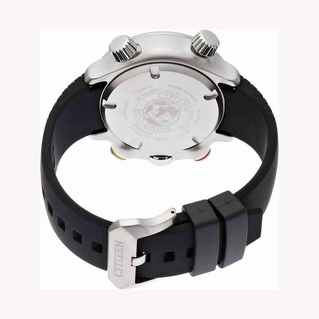 CITIZEN BN4021-02E RUGGED ELEVATION - Men's Eco-Drive Watch with Titanium Case & Silicone Band-i-Watch-3