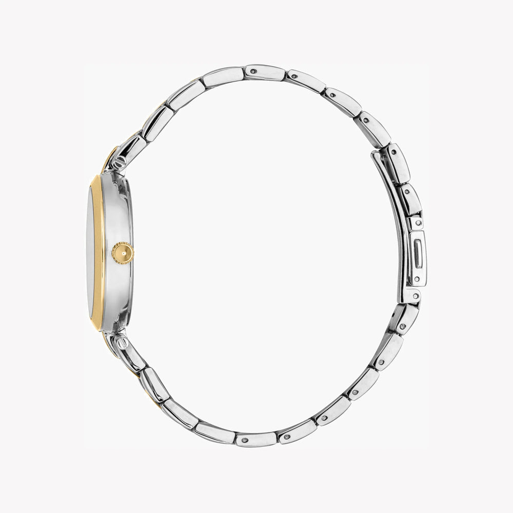 Just Cavalli Women's Two Tone Stainless Steel Watch, Silver Dial | Jc1l241m0085 by i-watch