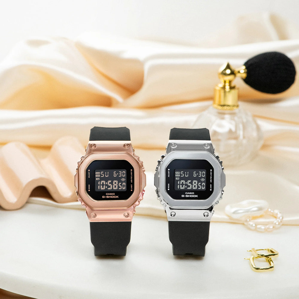 Casio G-Shock Gm-S5600pg-1er, Rose Gold/Black | Digital Watch by i-watch