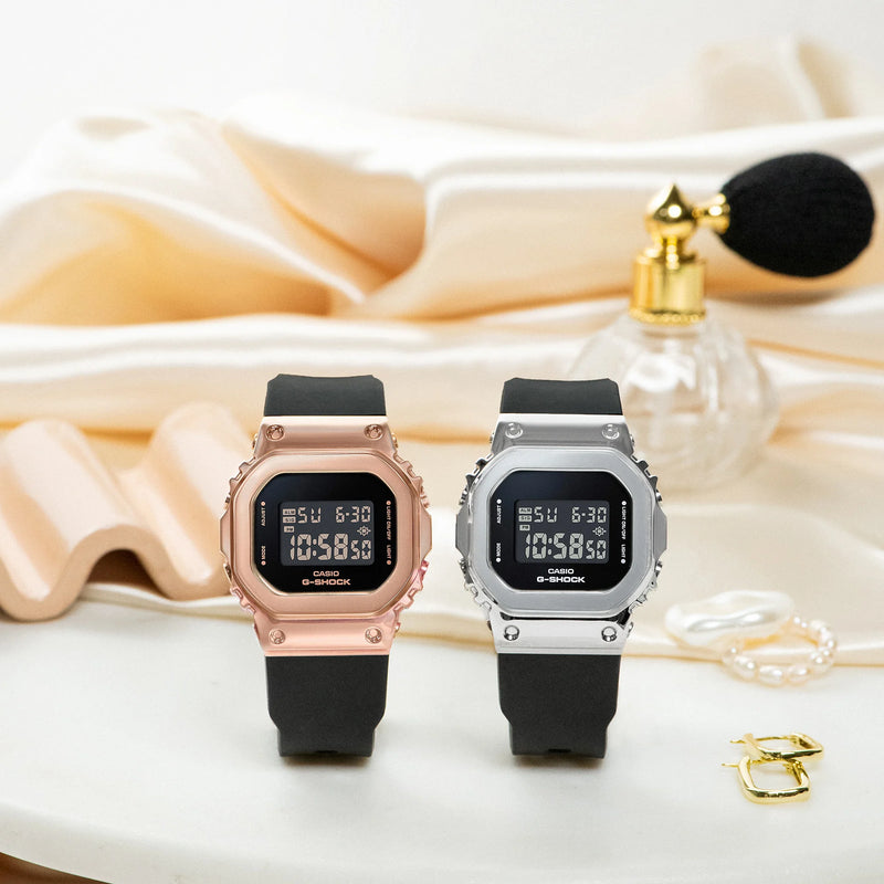 Casio G-Shock Gm-S5600pg-1er, Rose Gold/Black | Digital Watch by i-watch
