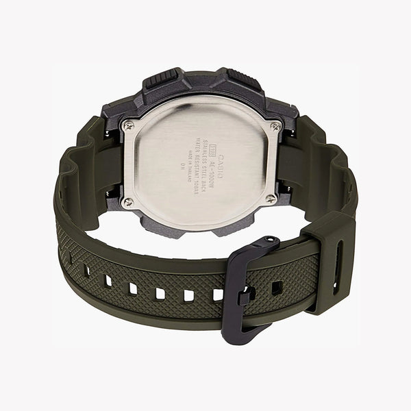 Casio Men's Green Resin Watch, Digital Display | Ae-1000w-3avdf by i-watch