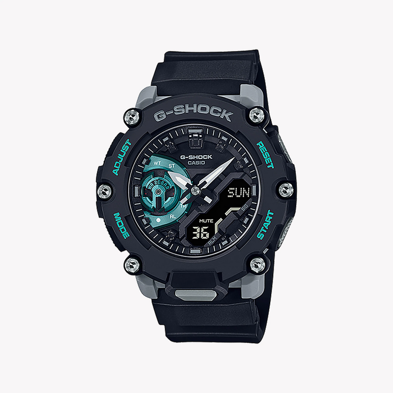 G-Shock Men's Black Resin Watch, Carbon Core Guard | Ga-2200m-1adr by i-watch
