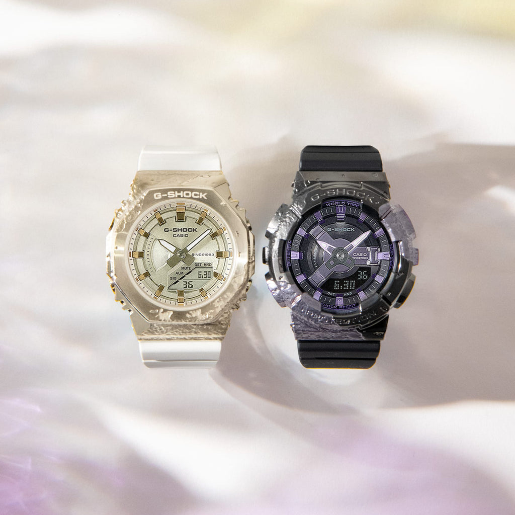 CASIO G-SHOCK GM-S114GEM-1A2ER DYNAMISCHE VIELSEITIGKEIT – mutige Abenteueruhr in Schwarz und Lila