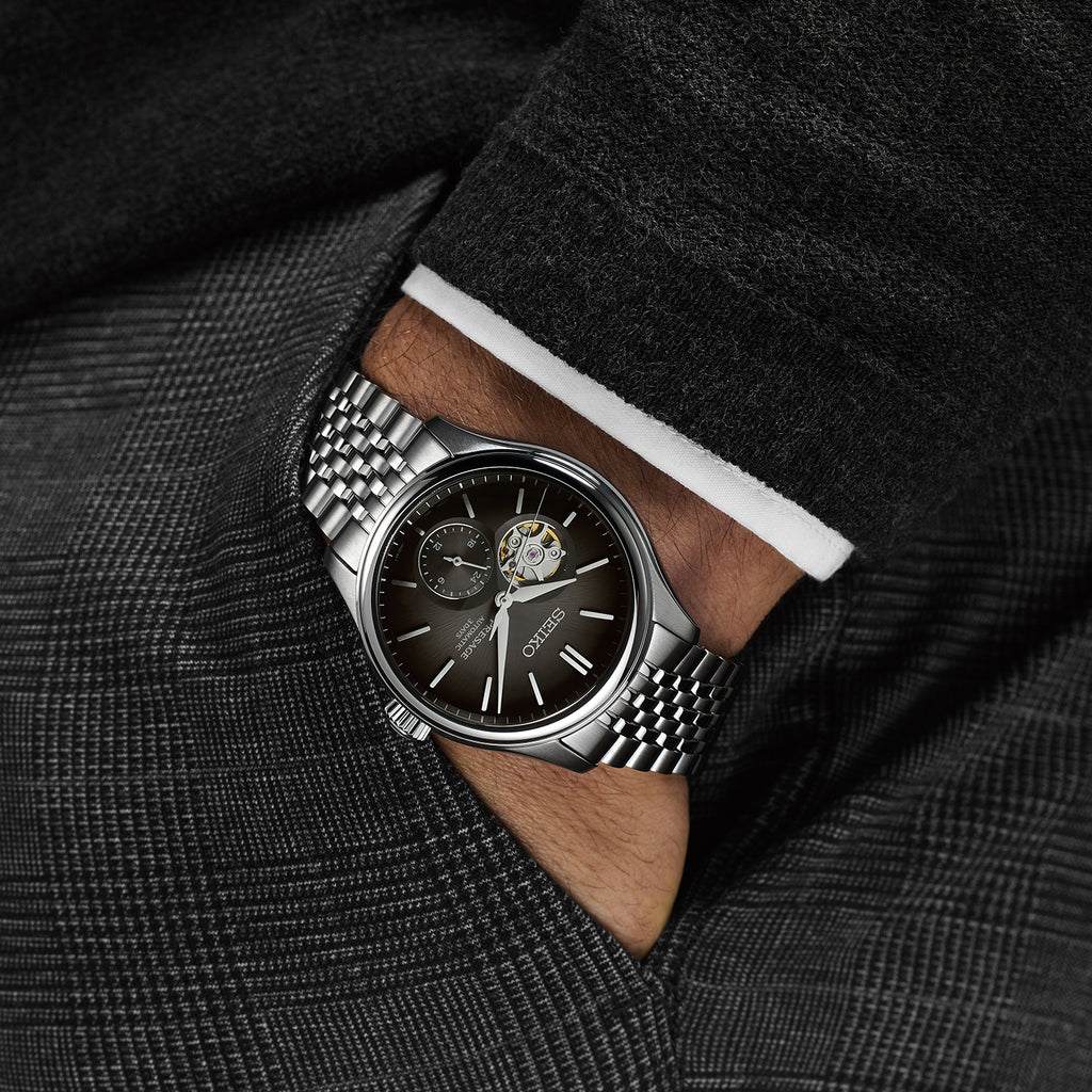 SEIKO PRESAGE SPB471J1 Men's Automatic Black Dial Watch-i-Watch-5