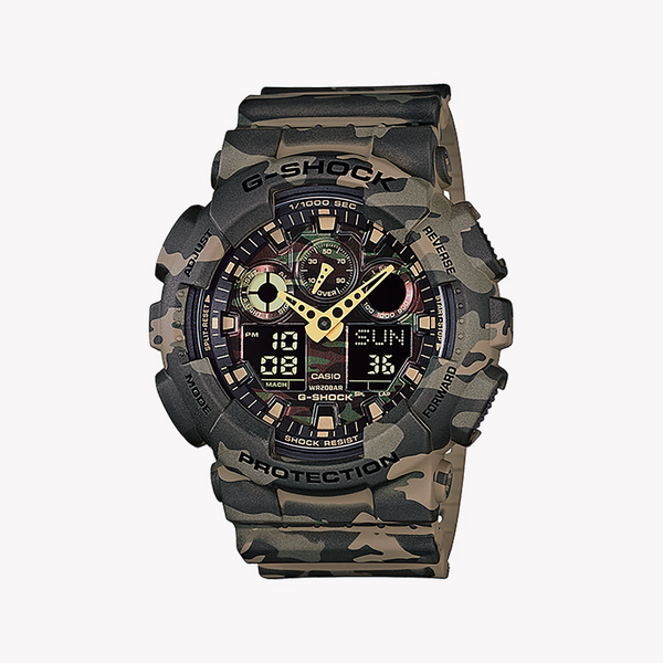 Casio G-Shock Ga100cm-5a Adventure Camo - Men's Stylish & Durable Timepiece by i-watch