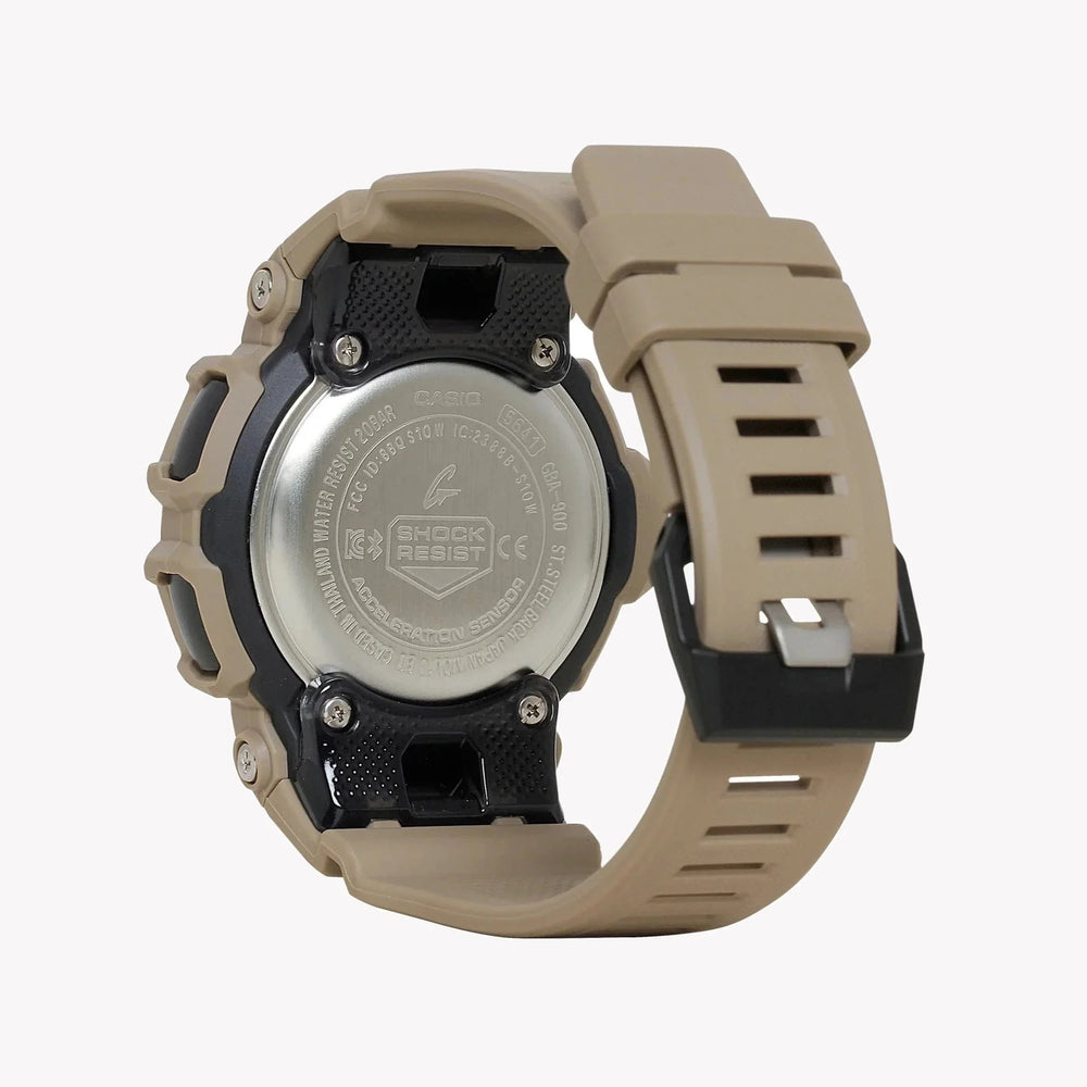 G-Shock Men's Brown Resin Watch, Digital Dial | Gba-900uu-5adr by i-watch