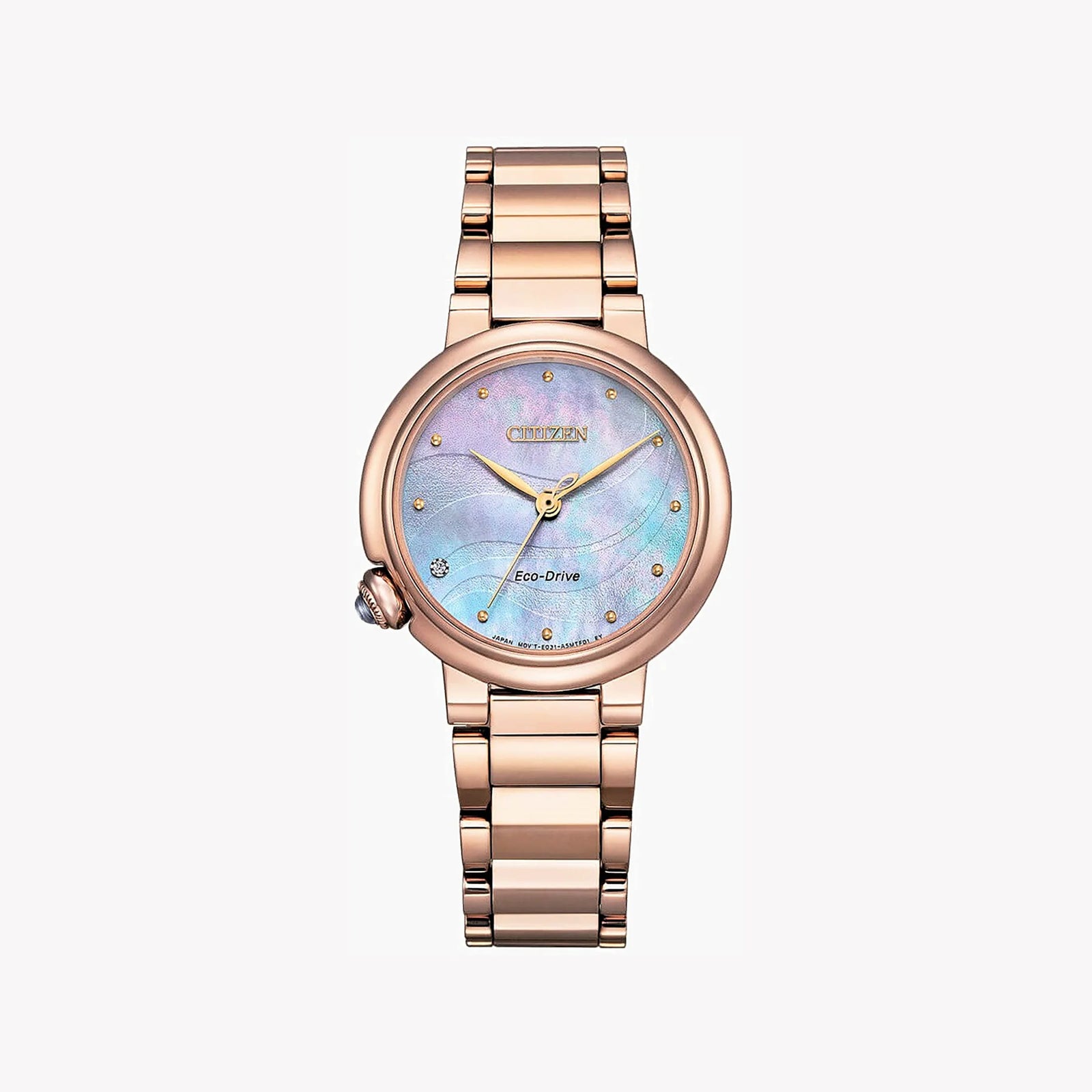 Citizen Women's Gold Stainless Steel, Multi-Coloured Dial | Em0917-81y by i-watch