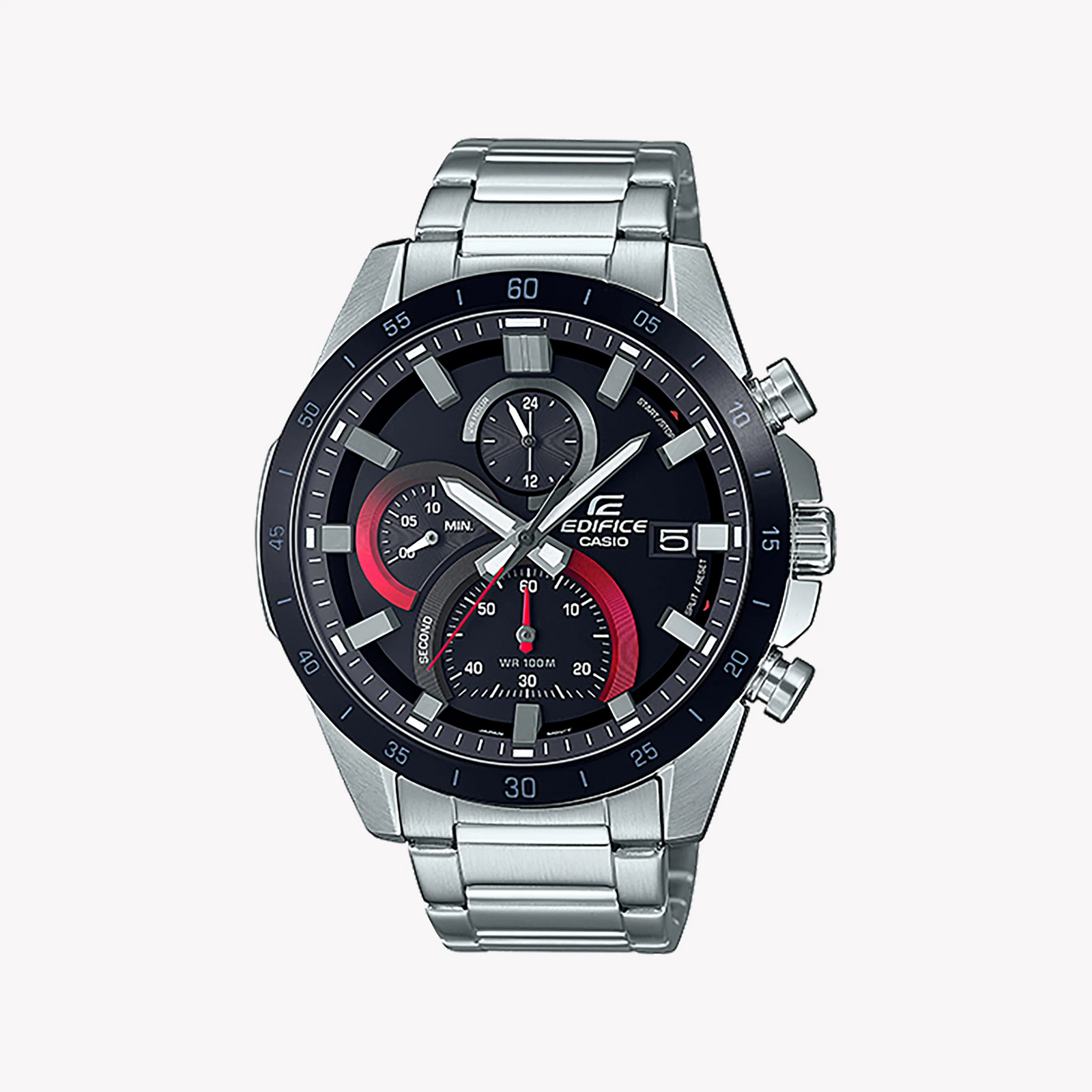 Edifice Men's Stainless Steel, Black Dial | Efr-571db-1a1vudf by i-watch