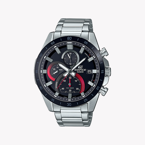 Edifice Men's Stainless Steel, Black Dial | Efr-571db-1a1vudf by i-watch