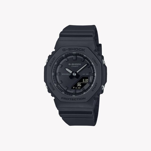 Casio Women's Black Stainless Steel Watch, Black Dial | Gma-P2100bb-1aer by i-watch