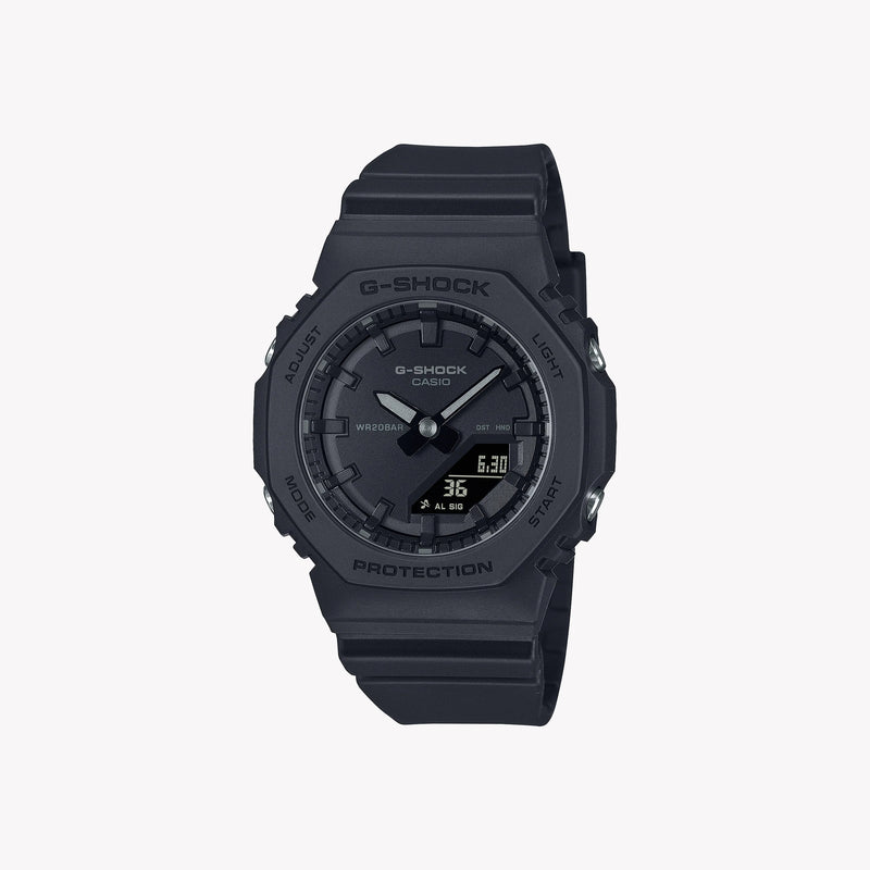 Casio Women's Black Stainless Steel Watch, Black Dial | Gma-P2100bb-1aer by i-watch