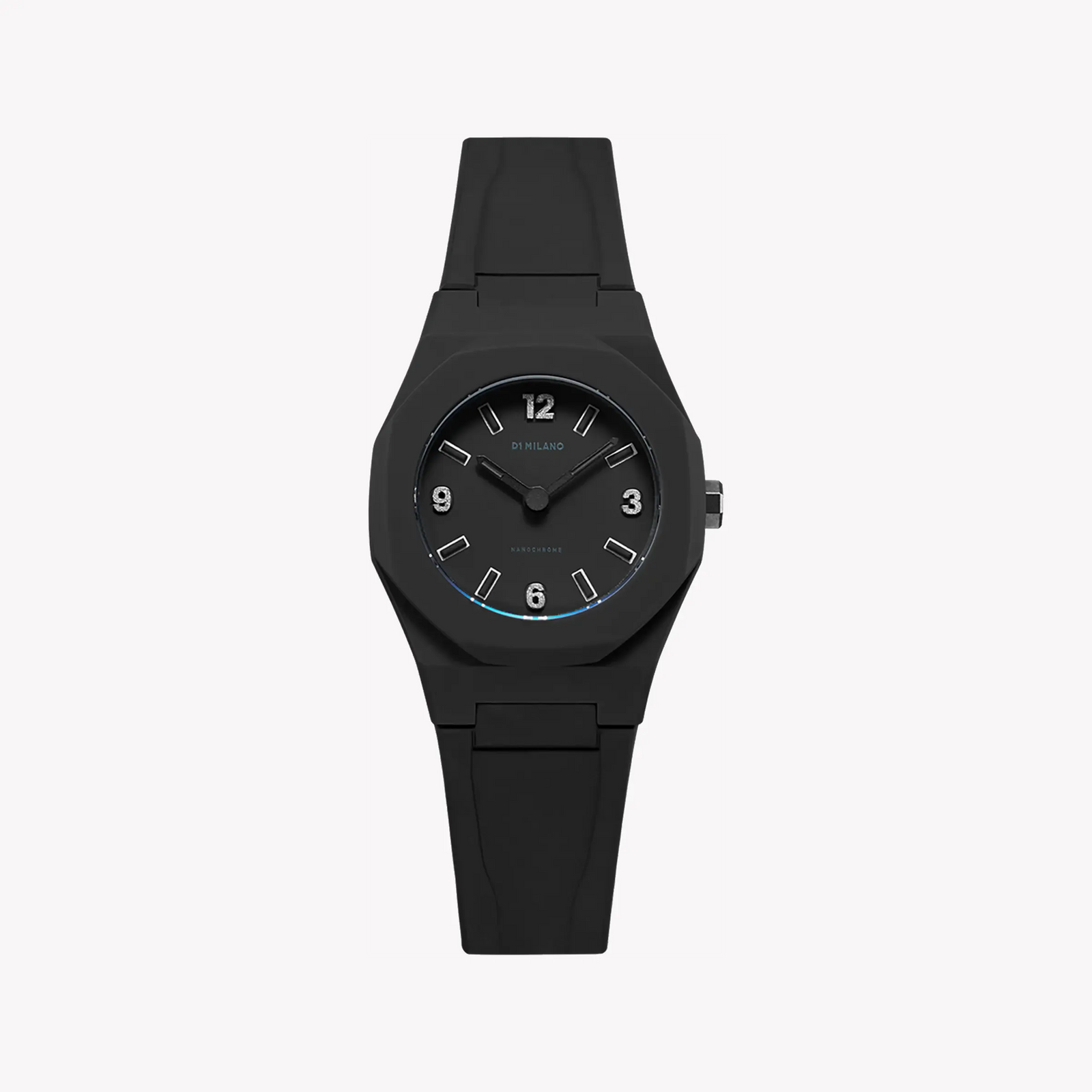 D1 MILANO Women's Black Silicone Watch, Stainless Steel | D1-NCRJ01 by i-watch