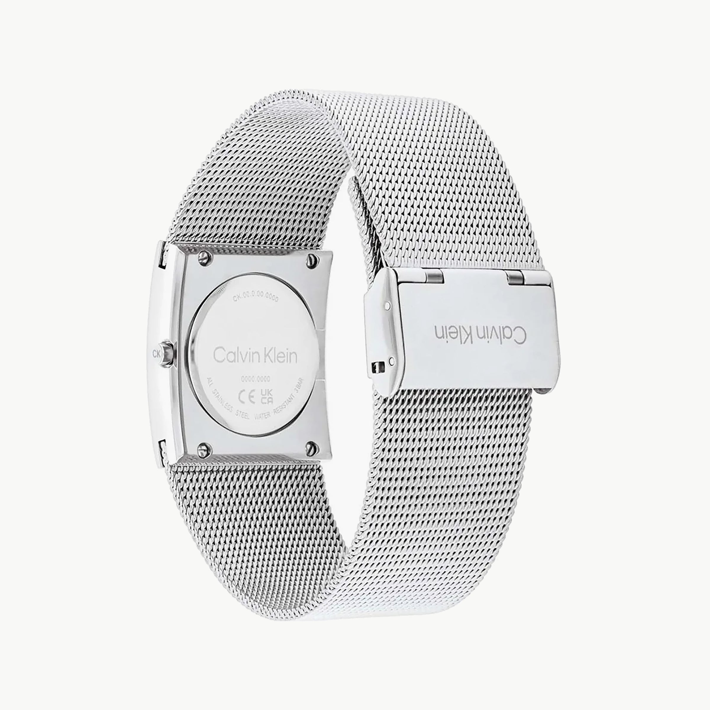 CK CALVIN KLEIN NEW COLLECTION - ELEGANT SIMPLICITY WOMEN'S WATCH with Silver Band and Black Dial-i-Watch-3