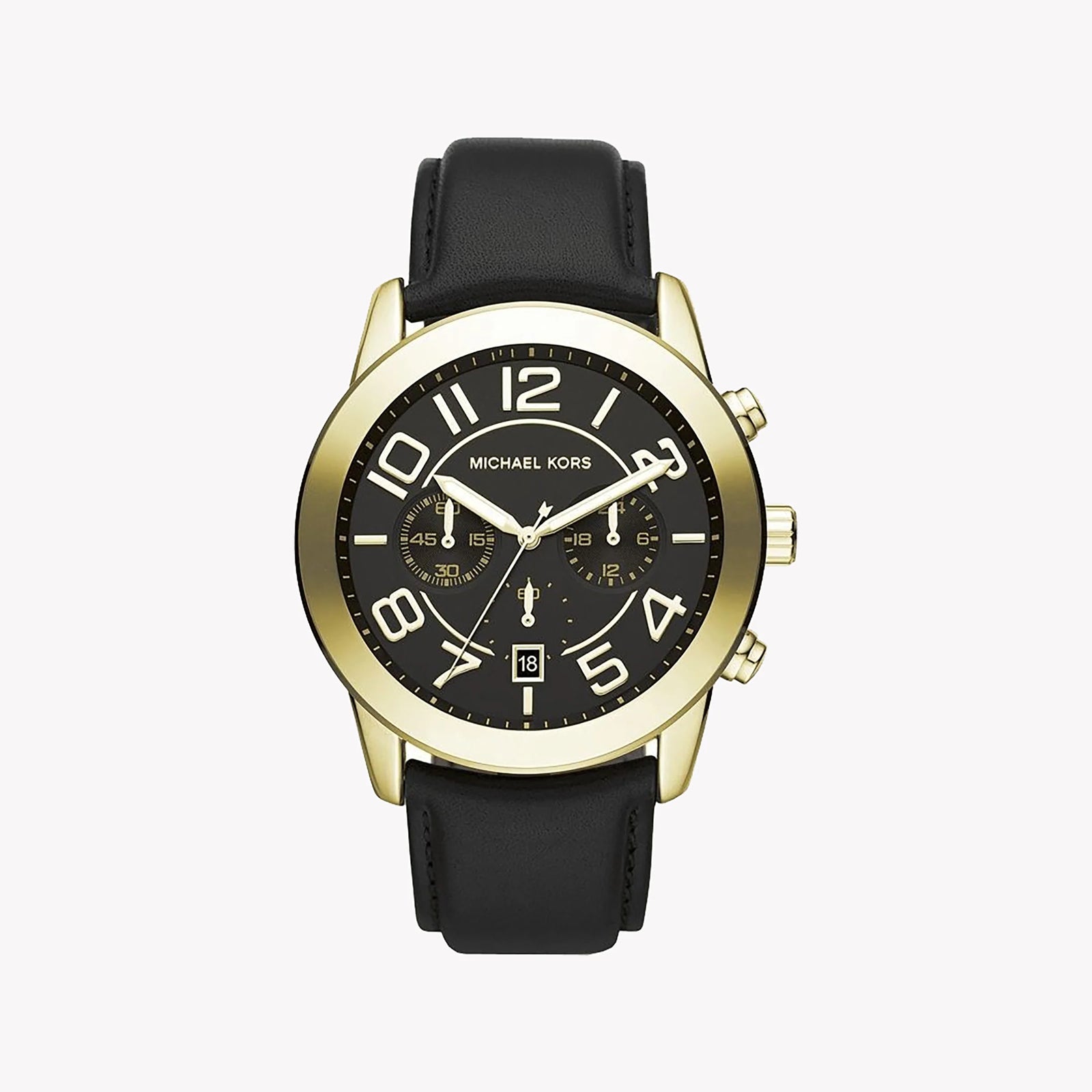 Michael Kors Men's Gold Watch, Black Dial | Mk8287 by i-watch