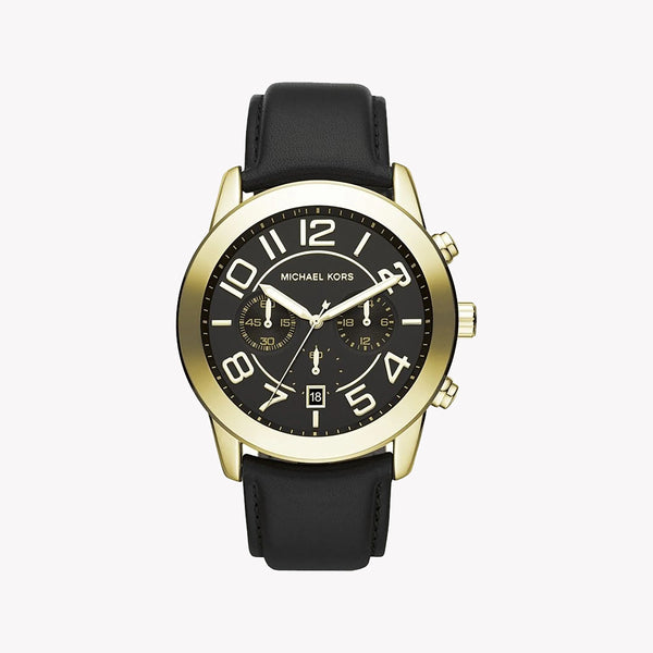 Michael Kors Men's Gold Watch, Black Dial | Mk8287 by i-watch