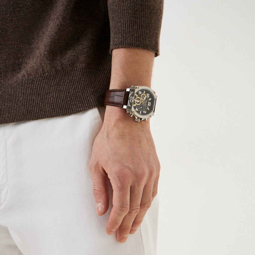 POLICE PEWJF0021902 ELEGANT TIMEPIECE - GENTLEMAN'S QUARTZ WATCH WITH LEATHER BAND & STRIKING BLACK DIAL-i-Watch-5