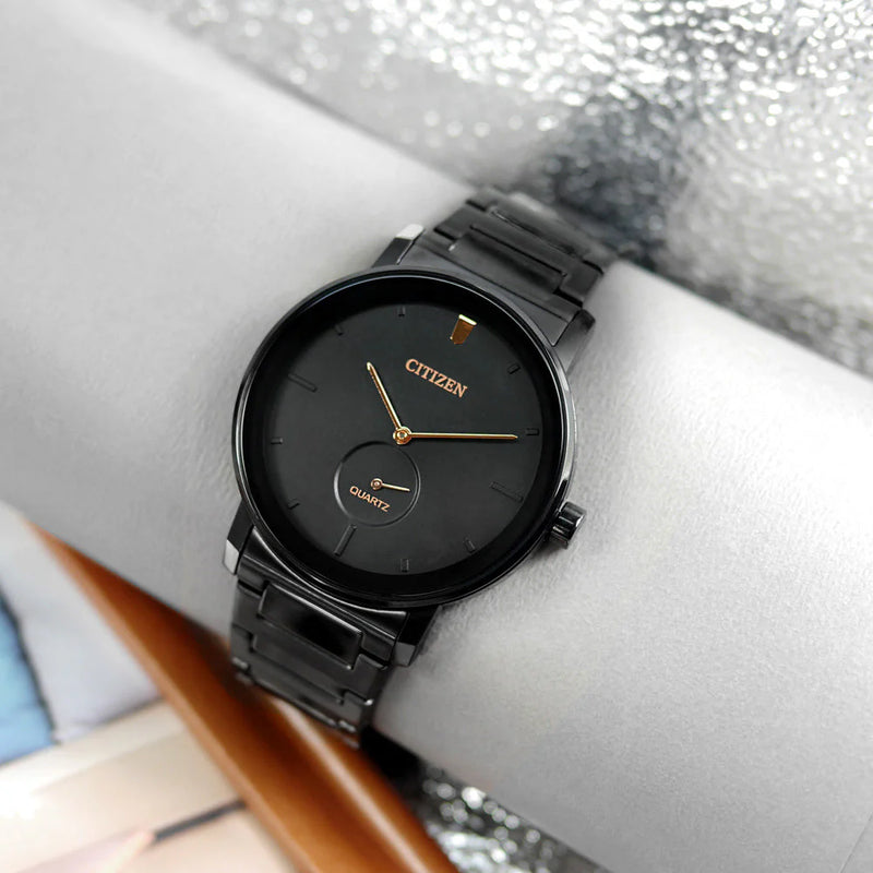Citizen Men's Black Stainless Steel Watch, Quartz Movement | Be9187-53e by i-watch