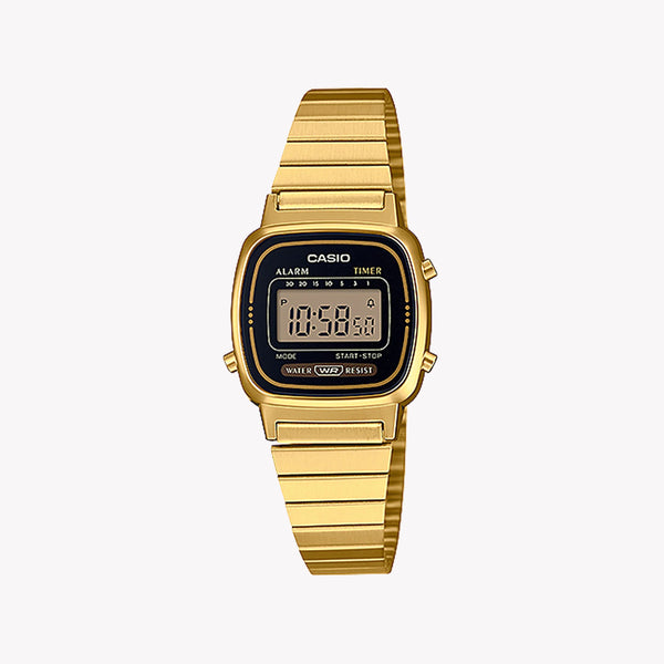 Refined Sophistication Women's Gold Watch, Resin Case | La-670wga-1df by i-watch