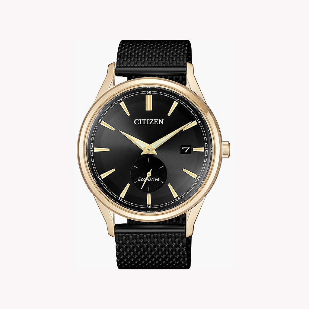 CITIZEN Eco-Drive BV1116-80E - ROSEGOLD MESH - MODERN MEN'S TIMEPIECE