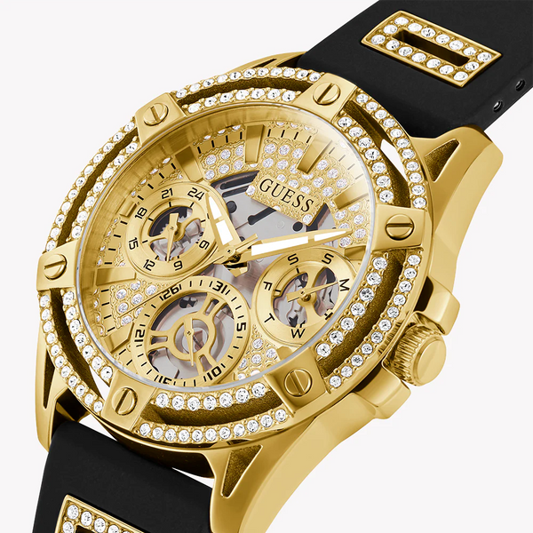 Guess Women's Gold Watch, Champagne Dial | Gw0536l3 by i-watch