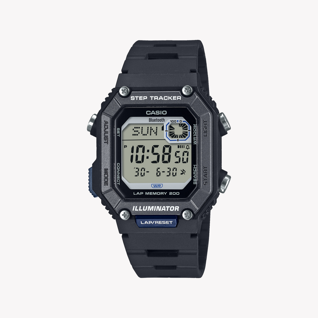CASIO WS-B1000-1AVDF SPORTY ELEGANCE - FUNCTIONAL ADVENTURE TIMEPIECE Unisex Watch with black resin band and digital display