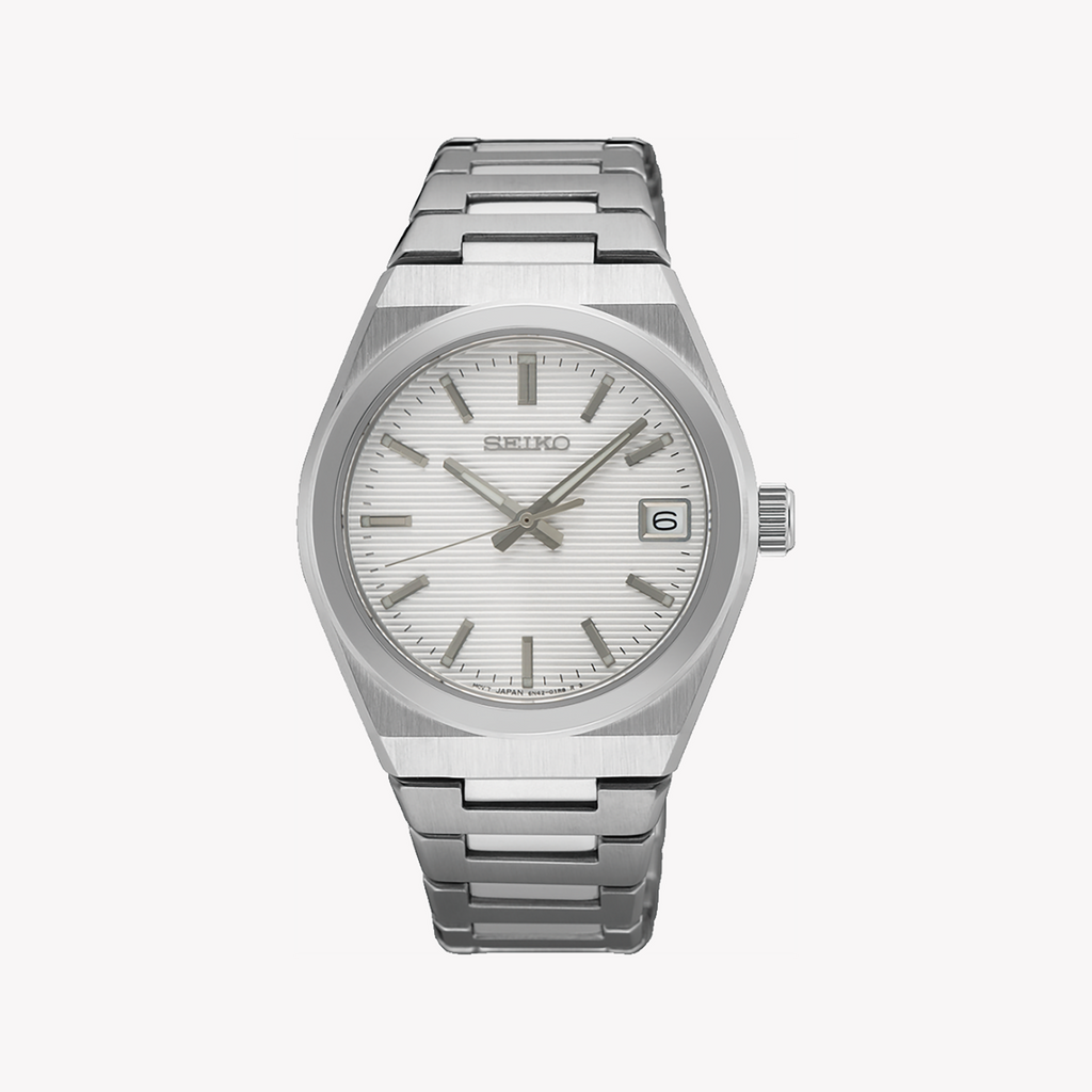 Seiko SUR573P1 Women's Elegant 34mm Stainless Steel Watch-i-Watch