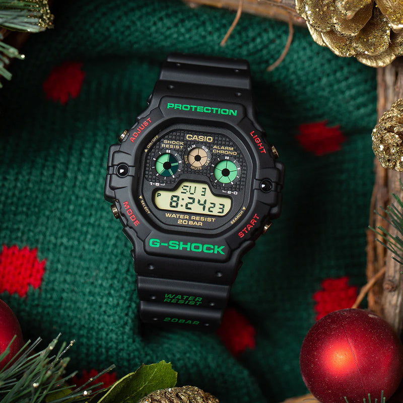 Casio G-Shock Dw-5900th-1dr Bold Adventurer - Men's Resilient Black Timepiece by i-watch