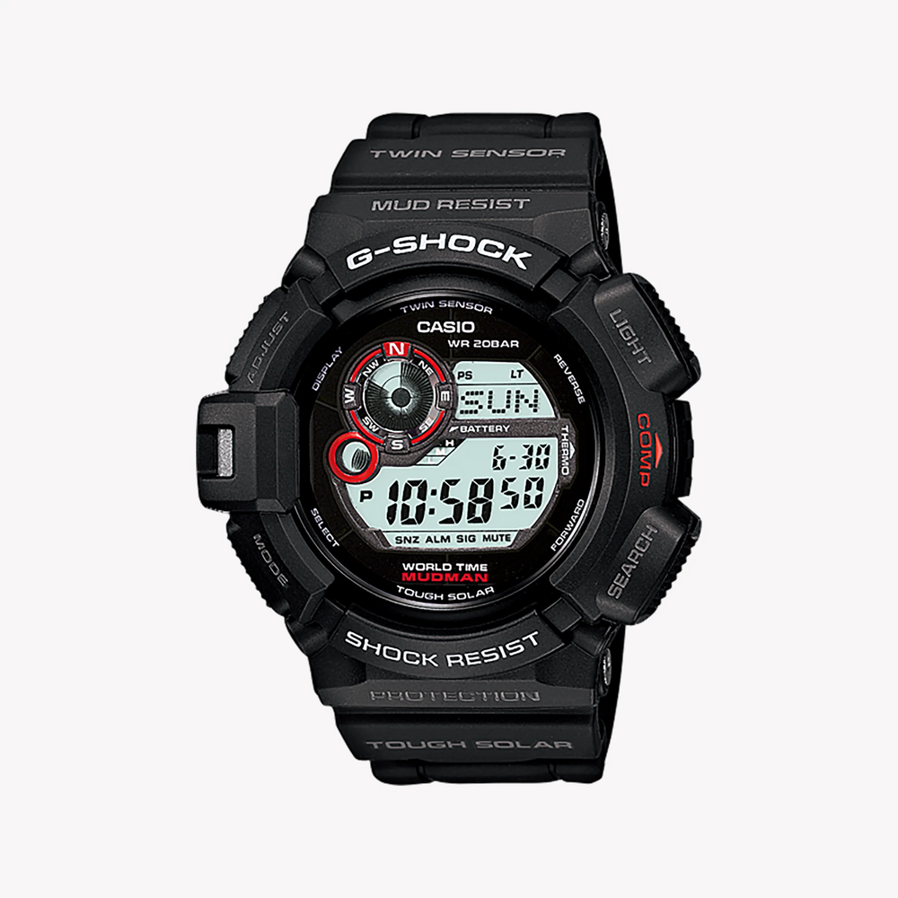 Casio G-Shock G-9300-1dr Adventure Pro - Rugged Men's Timepiece With Digital Compass & Water Resistance by i-watch