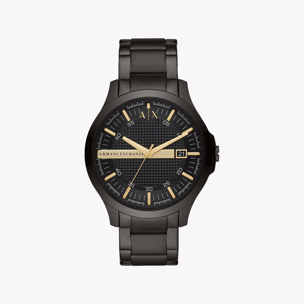 ARMANI EXCHANGE AX2413 - BOLD SOPHISTICATION MEN'S WATCH WITH BLACK STAINLESS STEEL BAND