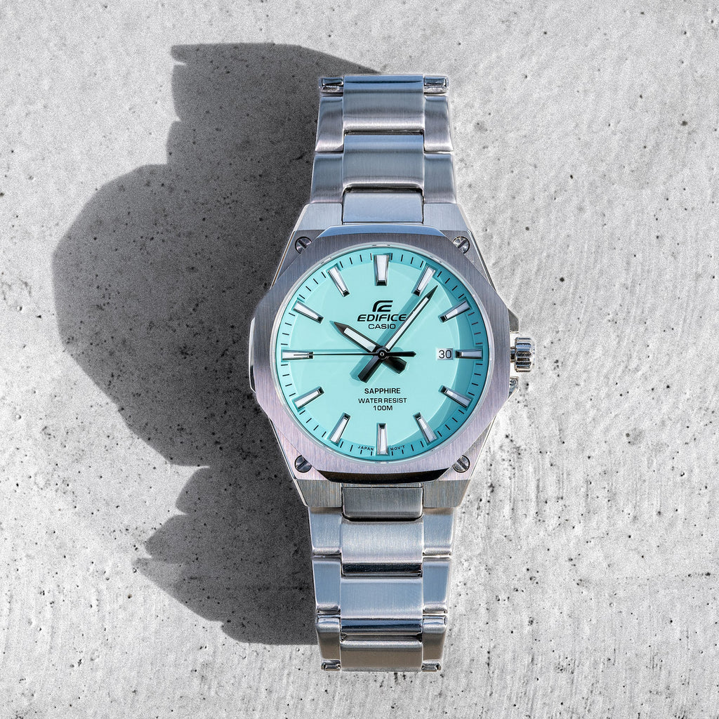 Casio Edifice Classic Slim Aqua Green - EFR-S108D-2BVUEF-i-Watch-3