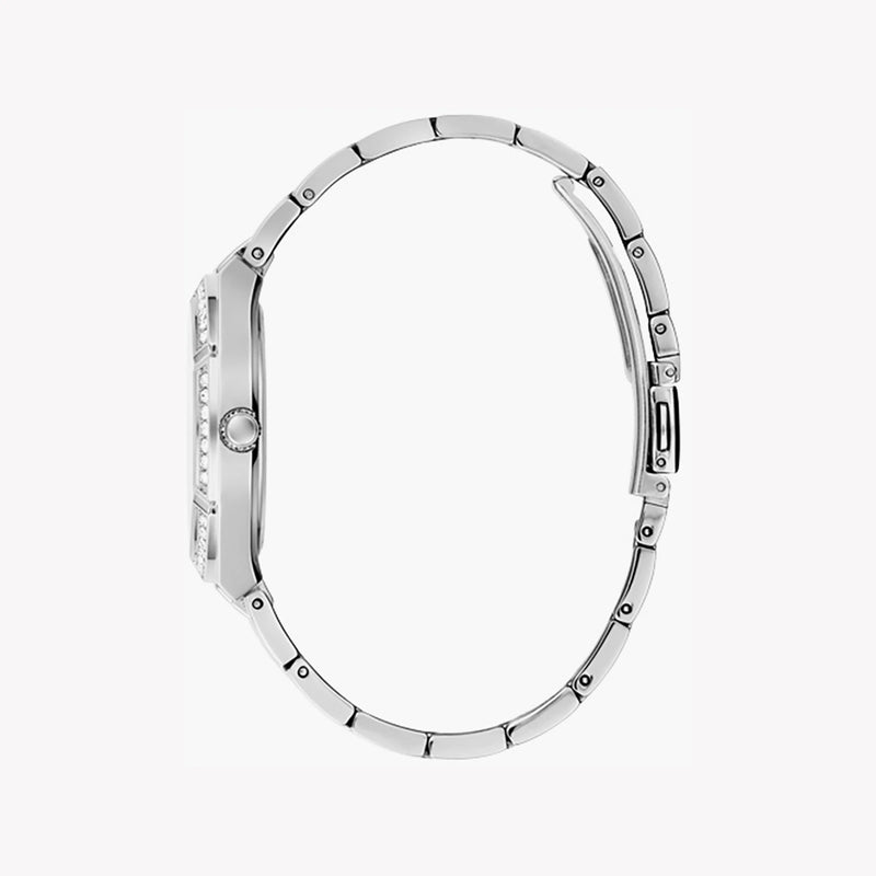 Guess Women's Silver Stainless Steel, Blue Dial | Gw0033l7 by i-watch
