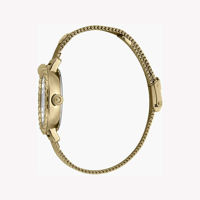 Just Cavalli Women's Gold Stainless Steel Watch, White Dial | Jc1l124m0075 by i-watch