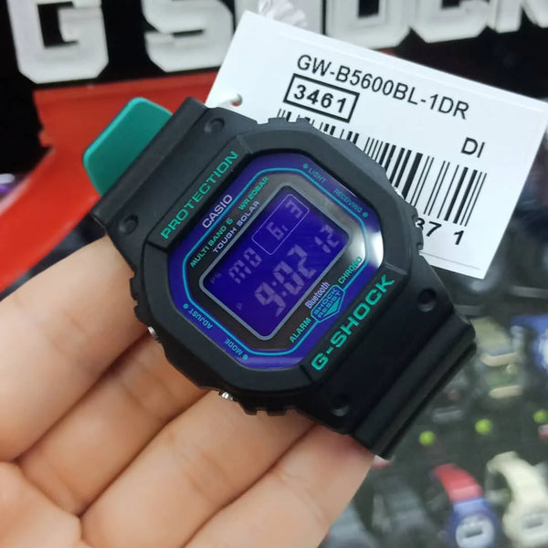 Casio G-Shock Gw-B5600bl-1dr - Sporty Edge Mens Digital Watch With Bluetooth & 200m Water Resistance by i-watch