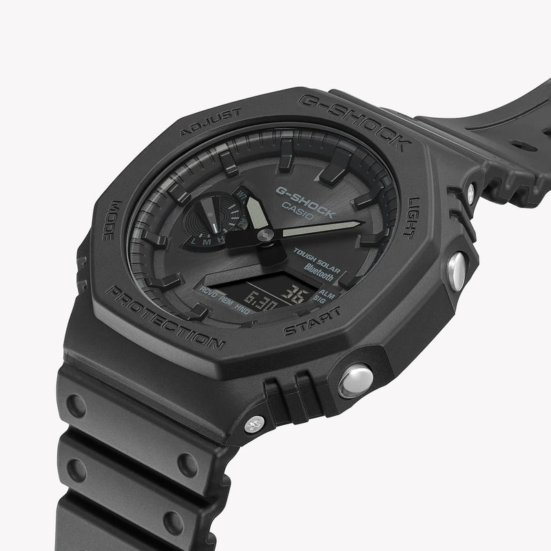 Casio Men's Black Resin Watch, Carbon Case | Ga-B2100-1a1er by i-watch