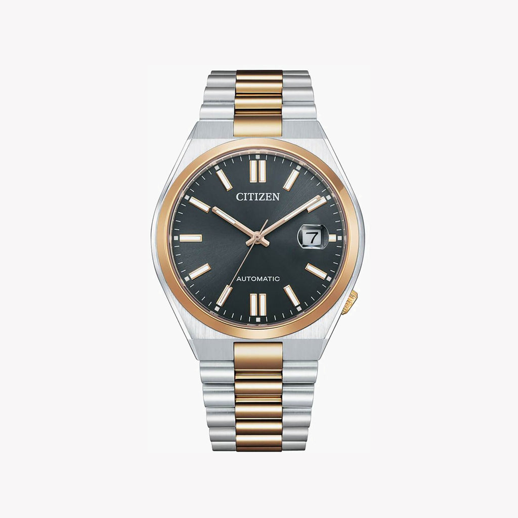 CITIZEN NJ0154-80H AUTOMATIC - ELEGANT TIMEPIECE FOR MODERN MEN IN SILVER & ROSE GOLD